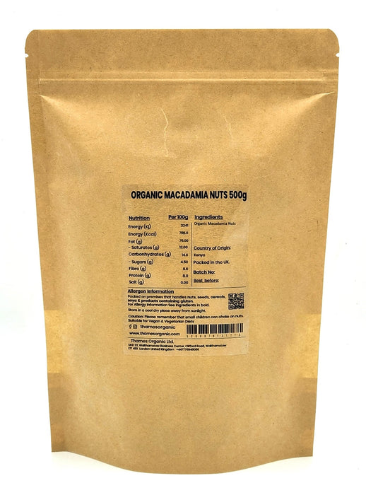 Organic Macadamia Nuts
