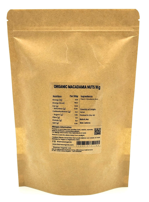Organic Macadamia Nuts