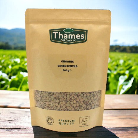 Organic Green Lentils