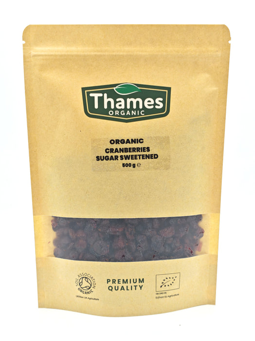 Organic Cranberries Sugar Sweetened