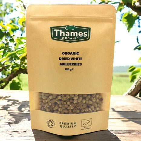 Organic Dried White Mulberries