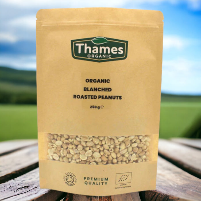 Organic Blanched Roasted Peanuts