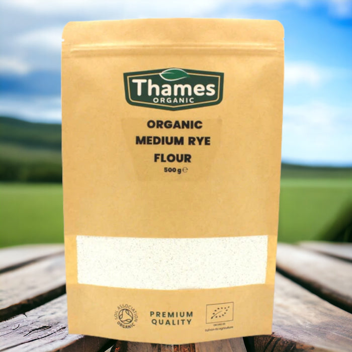 Organic Medium Rye Flour