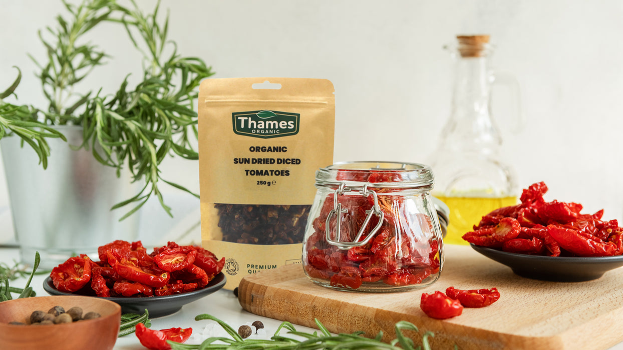 Organic Sun Dried Tomatoes Halves (Salted)