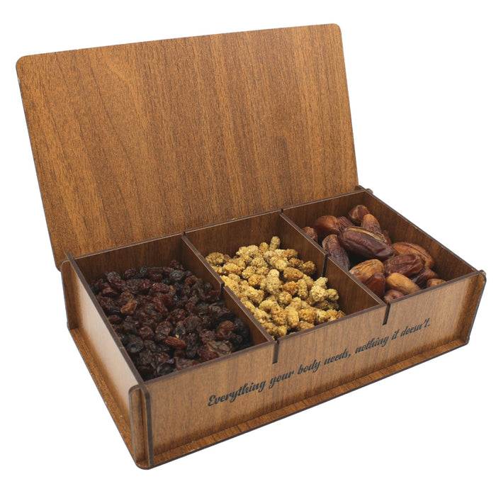 Organic Premium Royal Gift Box 2 - Mulberries, Dates, Raisins