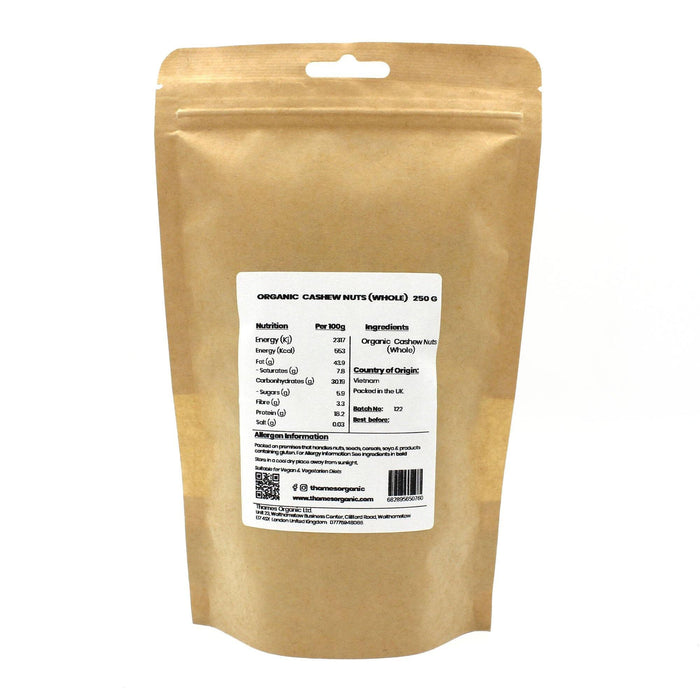 Organic Cashew Nuts (Whole)