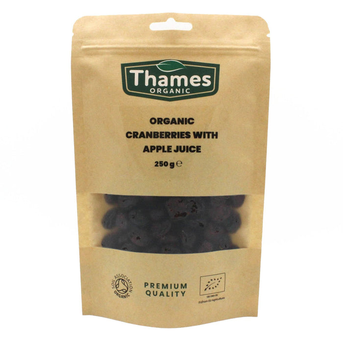 Organic Cranberries with Apple Juice
