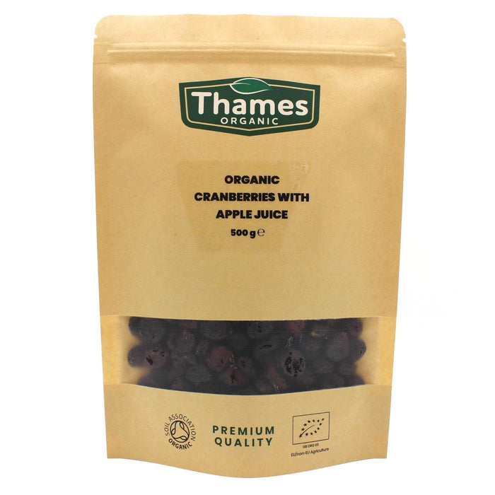 Organic Cranberries with Apple Juice