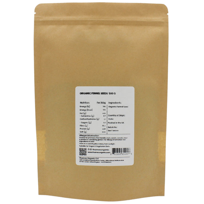 Organic Fennel Seeds