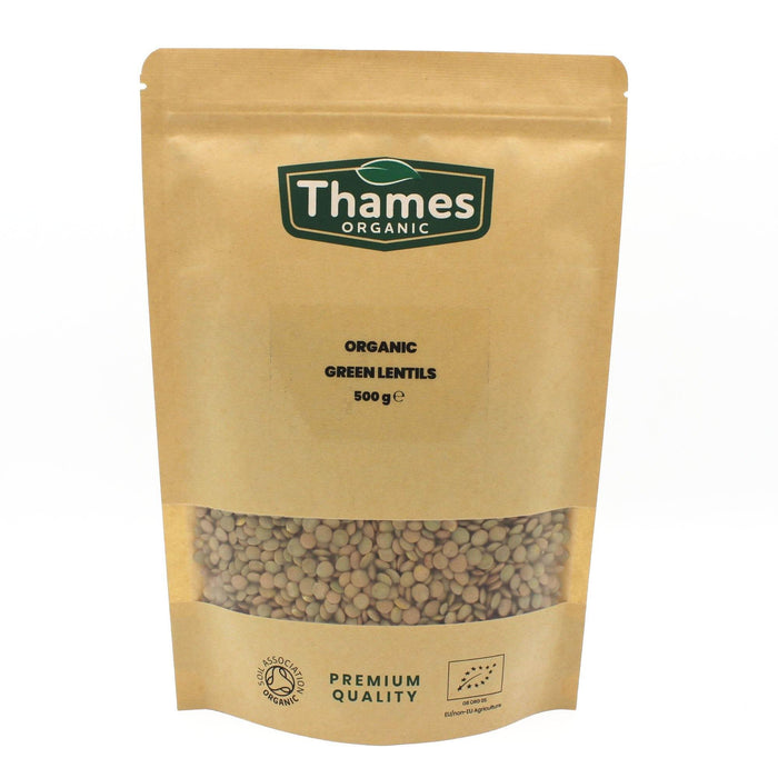 Organic Green Lentils