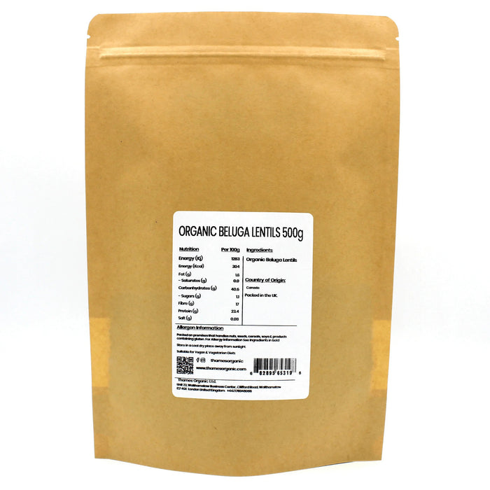 Organic Beluga Lentils
