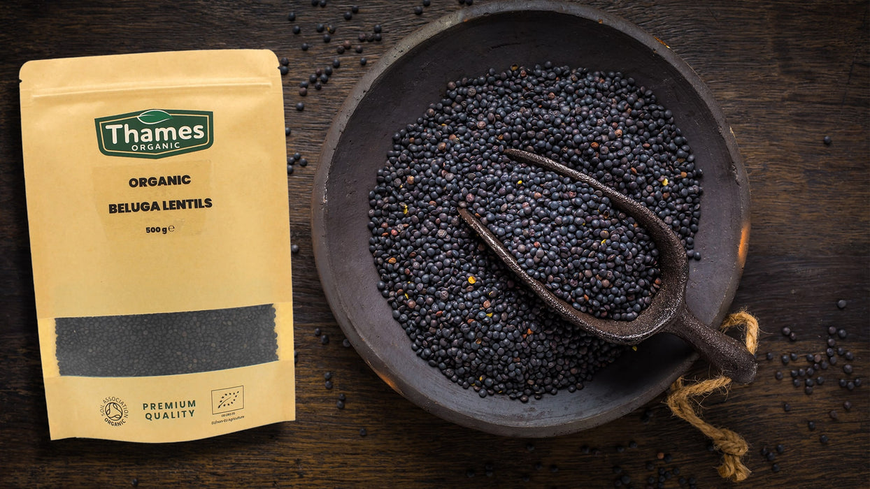 Organic Beluga Lentils