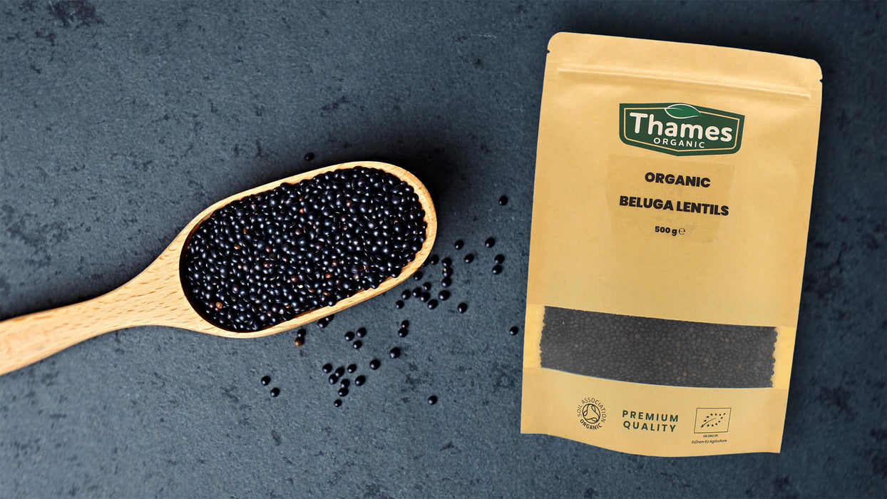 Organic Beluga Lentils