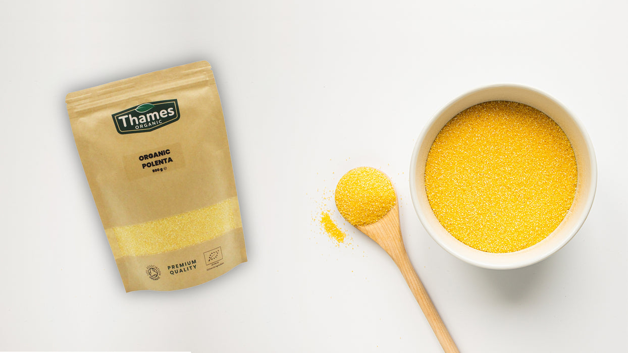 Organic Coarse Cornmeal (Polenta)