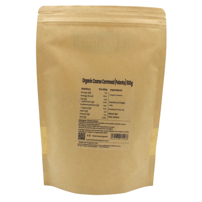 Organic Coarse Cornmeal (Polenta)
