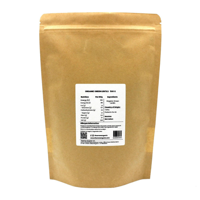 Organic Green Lentils