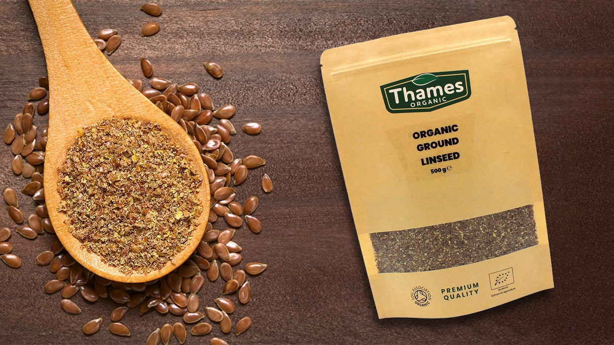Organic Ground Flaxseed | Linseed