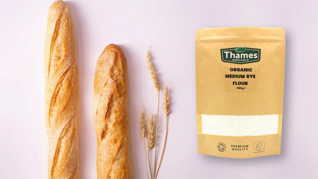 Organic Medium Rye Flour