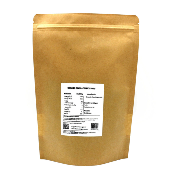 Organic Raw Hazelnuts
