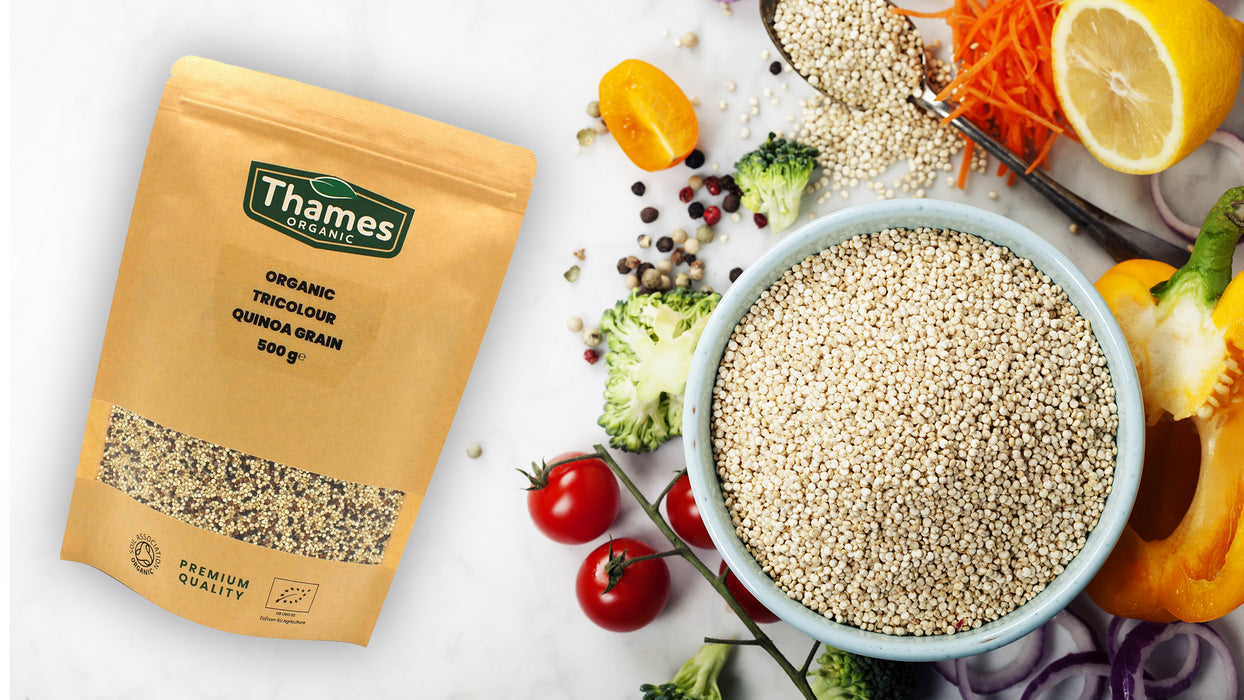 Organic Tricolour Quinoa Grain