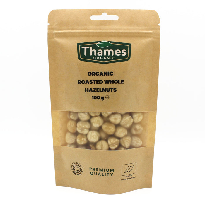 Organic Roasted Whole Hazelnuts