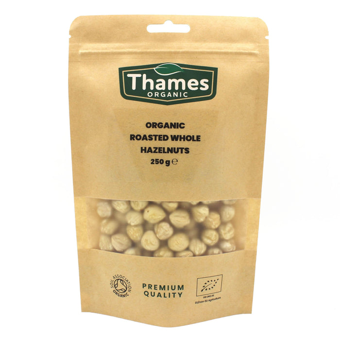 Organic Roasted Whole Hazelnuts