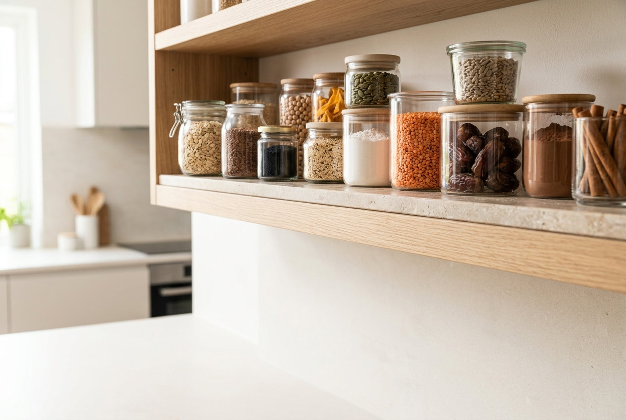 Organic Pantry Essentials UK: 15 Foods Worth Keeping in Your Cupboard