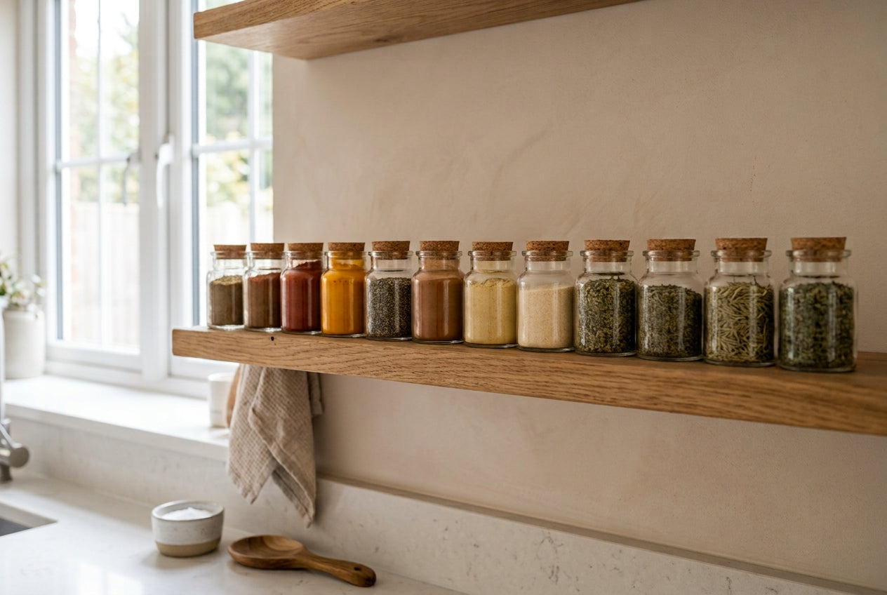 Small Jars, Big Flavour: A Guide to Organic Herbs & Spices