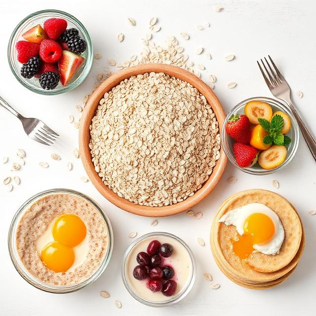 7 Easy Breakfast Ideas Using Organic Oat Bran