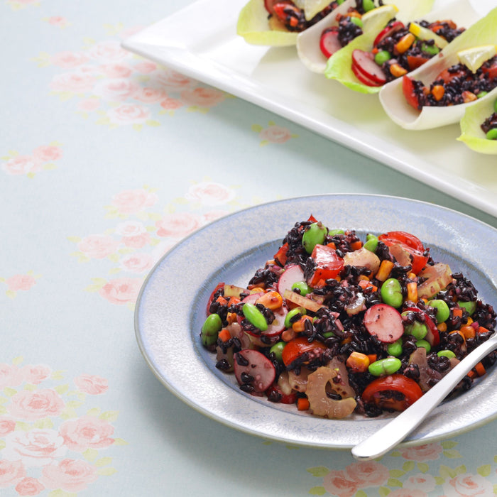 Organic Black Rice Salad: A Delicious and Healthy Side Dish