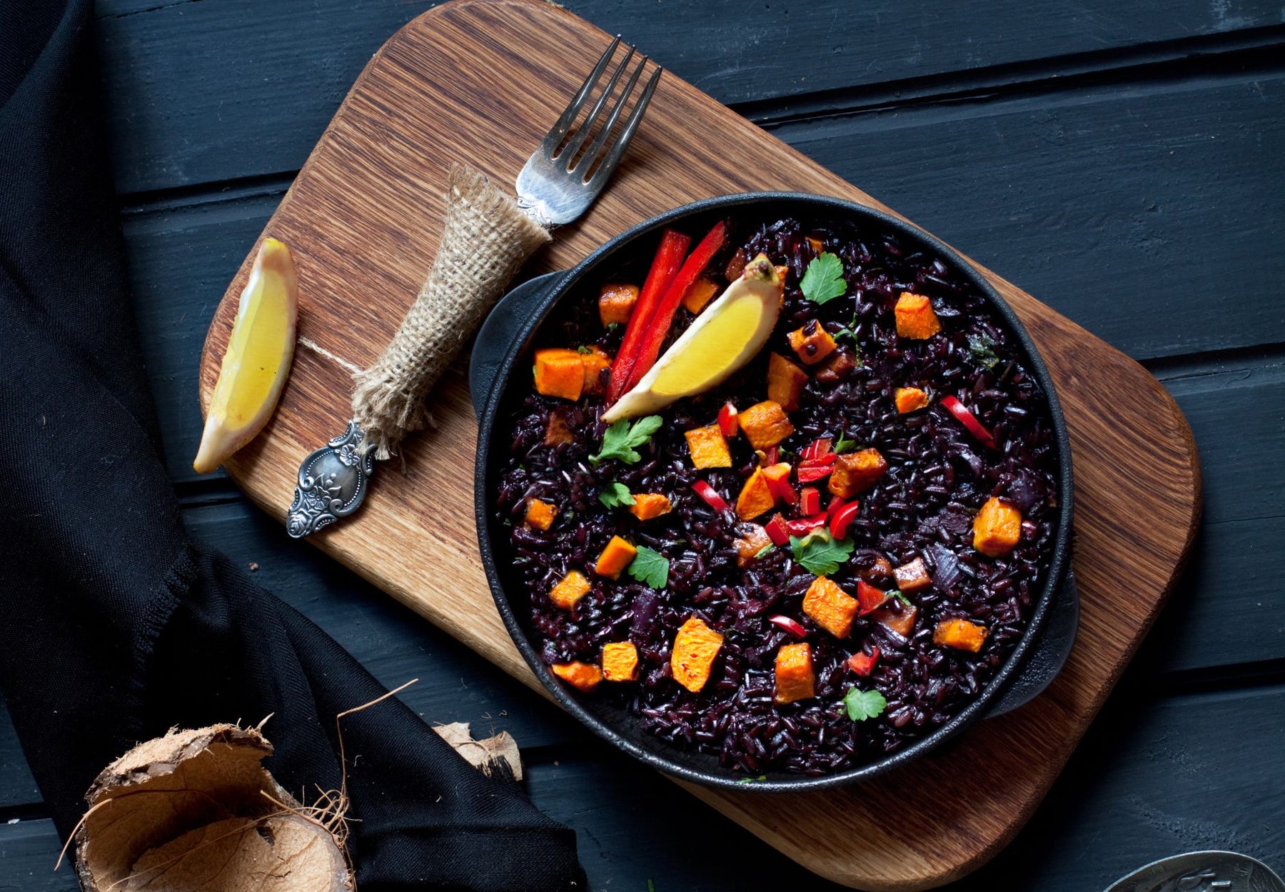 Organic Black Rice Stir-Fry: A Delicious and Healthy Meal