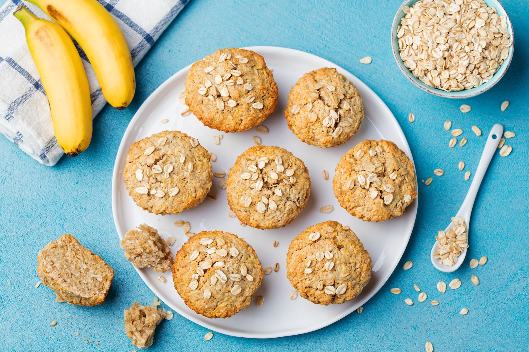 Organic Millet Flour Banana Muffins