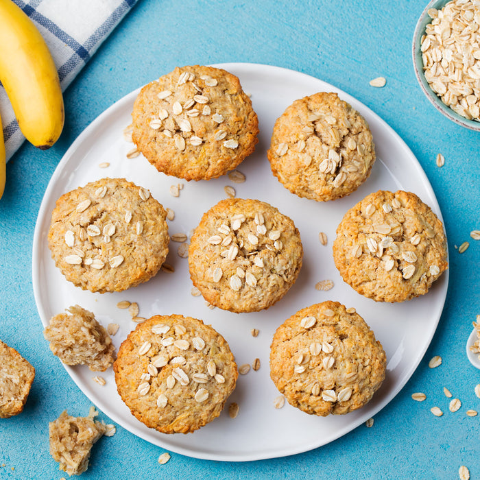 Organic Millet Flour Banana Muffins