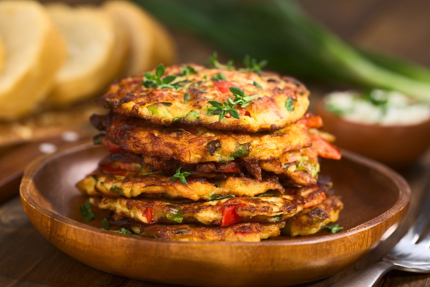 Organic Soya Bean and Vegetable Fritters: A Delicious and Healthy Snack