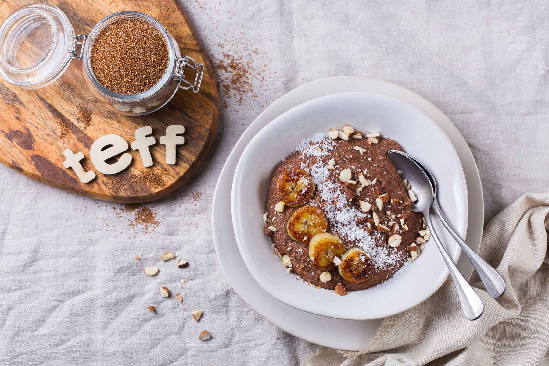 Organic Teff Grain Porridge: A Nourishing and Delicious Breakfast