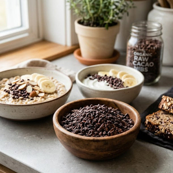 Organic Raw Cacao Nibs for Recipes That Need More Crunch and Depth