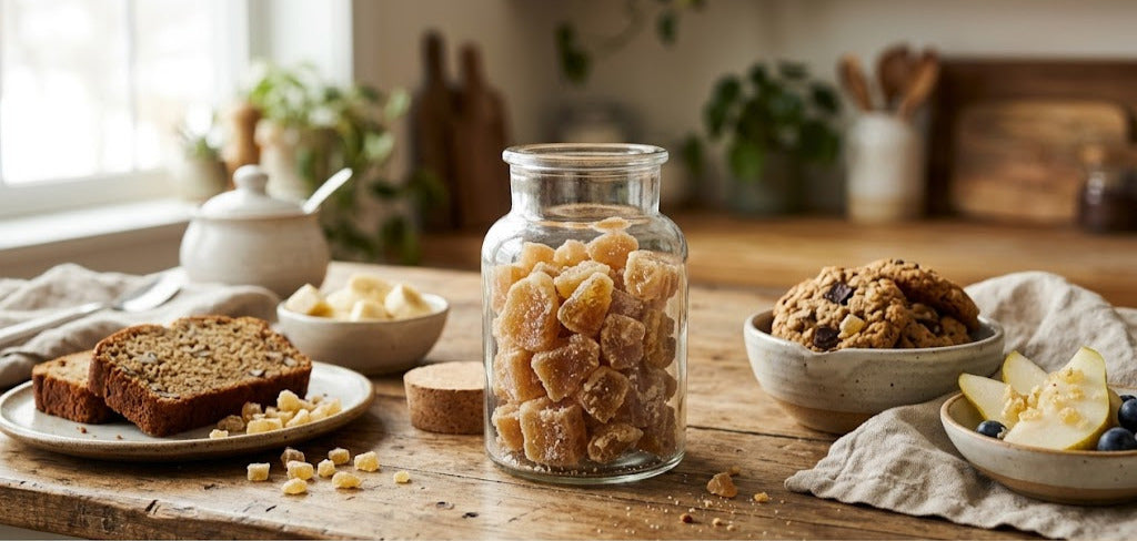 Organic Crystallized Ginger: Recipe Ideas for Sweet and Savoury Dishes