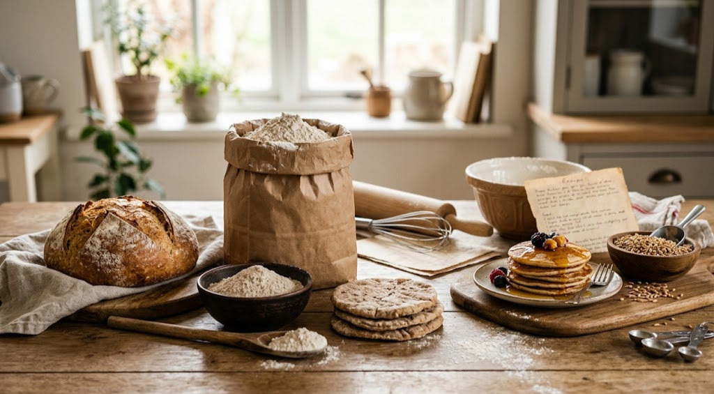 Organic Einkorn Wholemeal Flour Guide: Baking Tips, Recipes, and Kitchen Uses