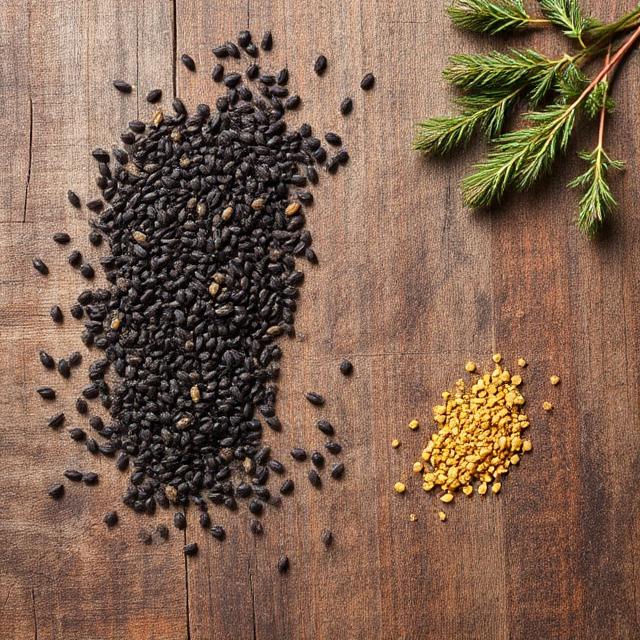 Organic Nigella Seeds in Middle Eastern and Indian Recipes