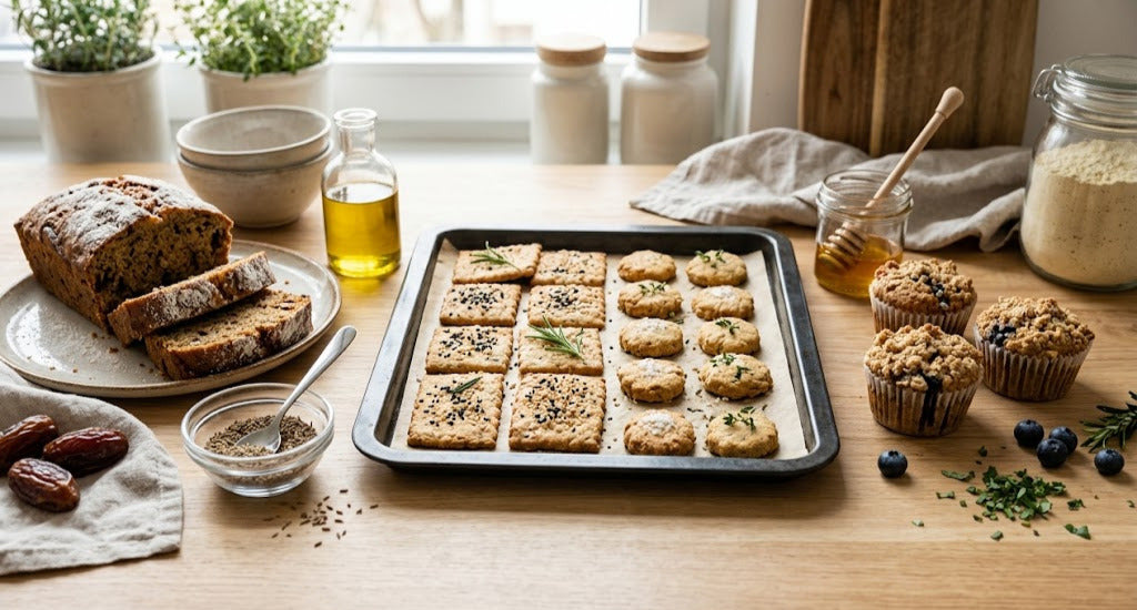 Organic Millet Flour for Flatbreads, Bakes, and Simple Kitchen Recipes