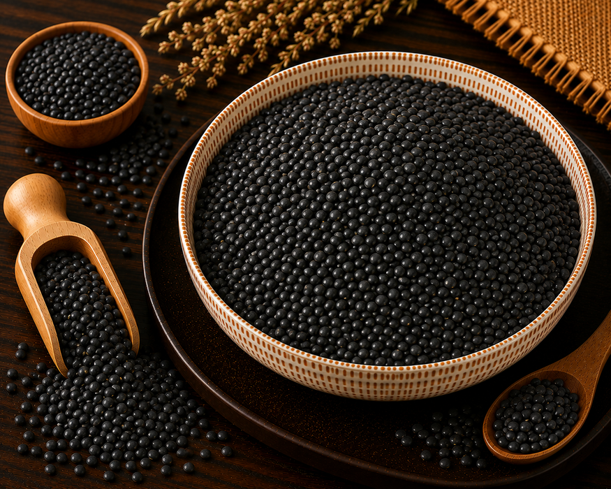 Organic Beluga Lentils