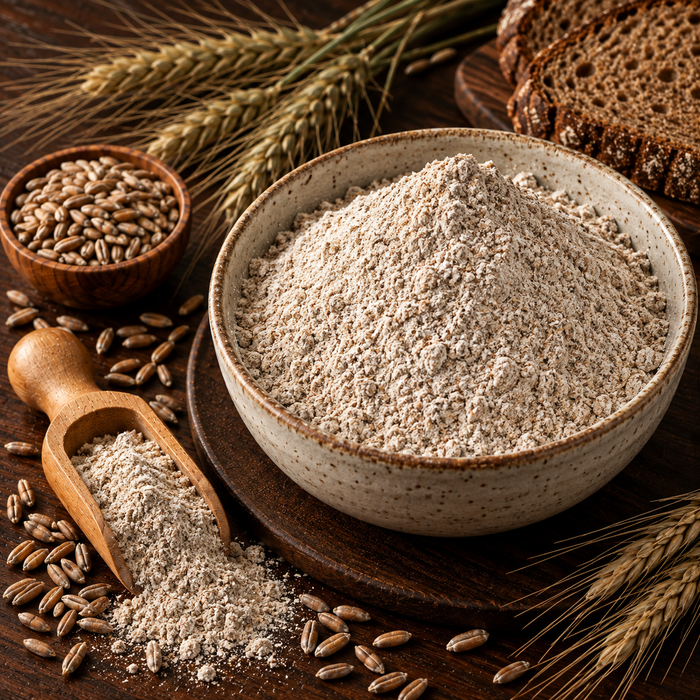 Organic Medium Rye Flour