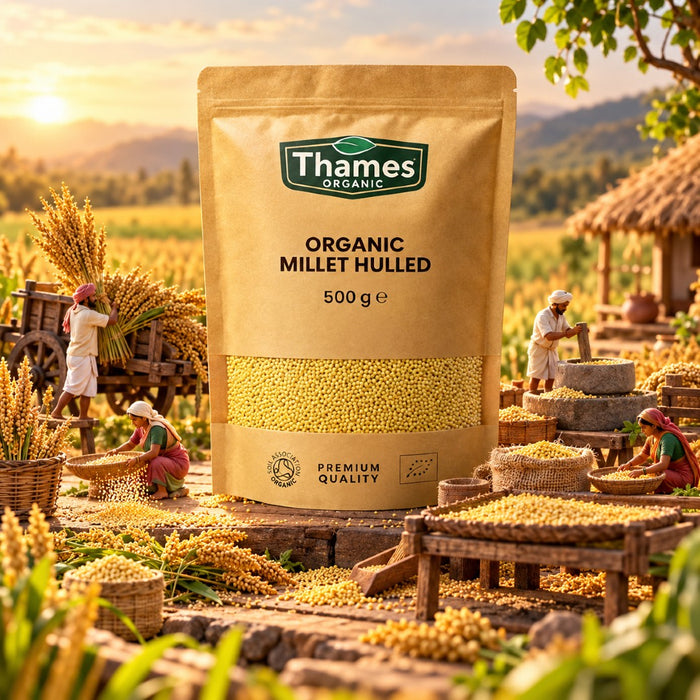 Organic Millet Hulled