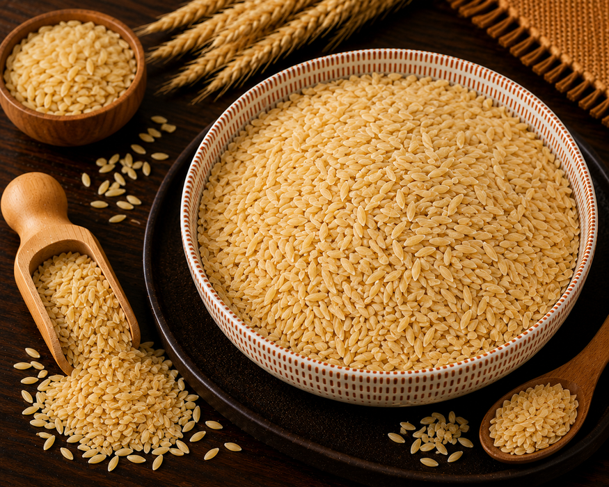Organic Orzo (Risoni) - rice shape from durum wheat