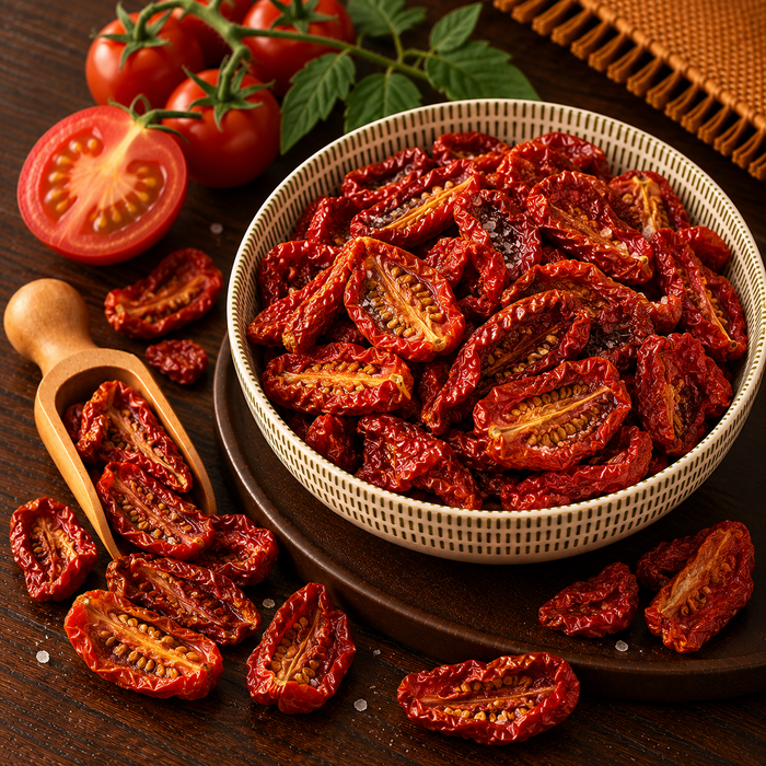 Organic Sun Dried Tomatoes Halves (Salted)