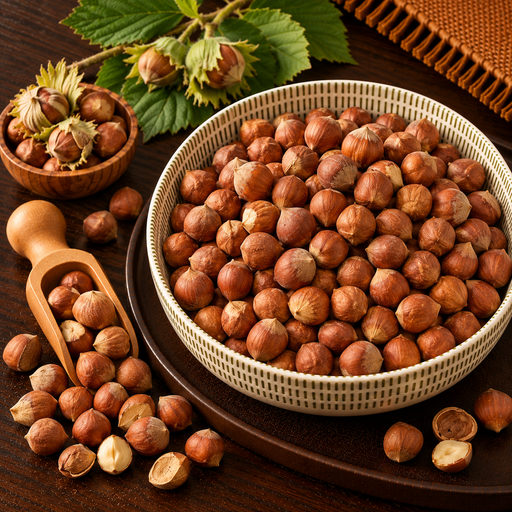 Organic Raw Hazelnuts