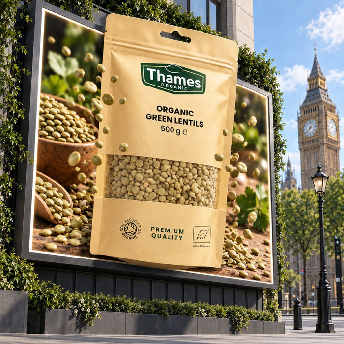 Organic Green Lentils