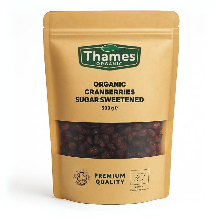 Organic Cranberries Sugar Sweetened