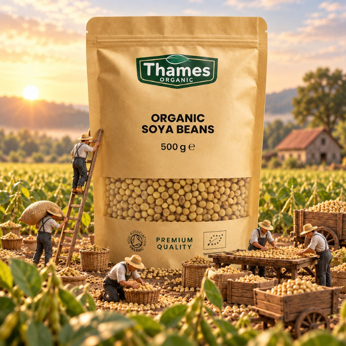 Organic Soya Beans