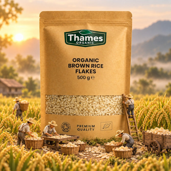Organic Brown Rice Flakes